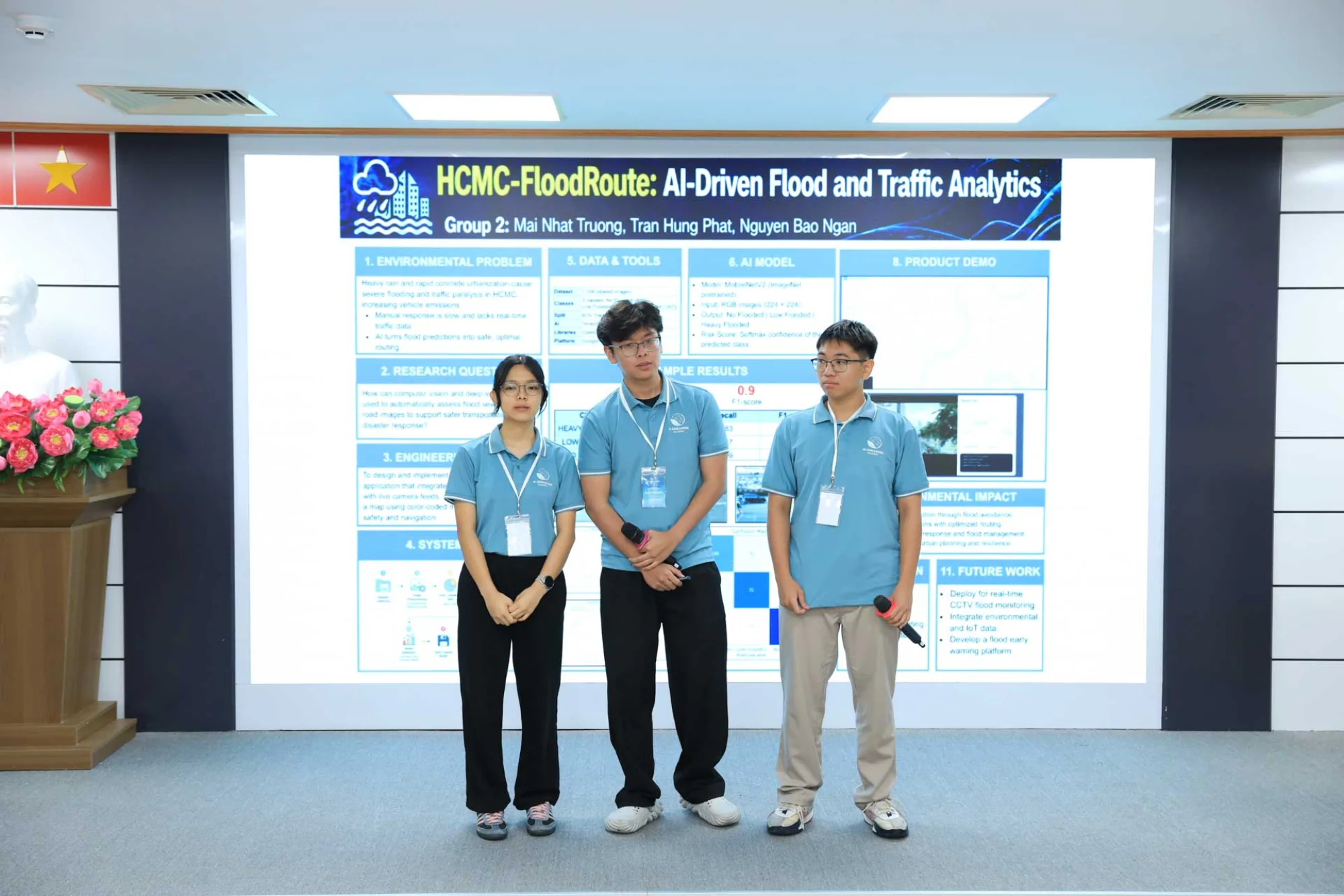 HCMC-FloodRoute project presentation detail